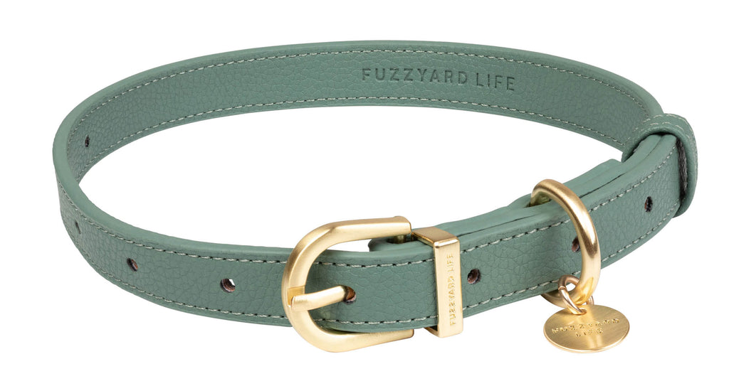 Fuzzyard Life Atelier Dog Collar - Myrtle Green