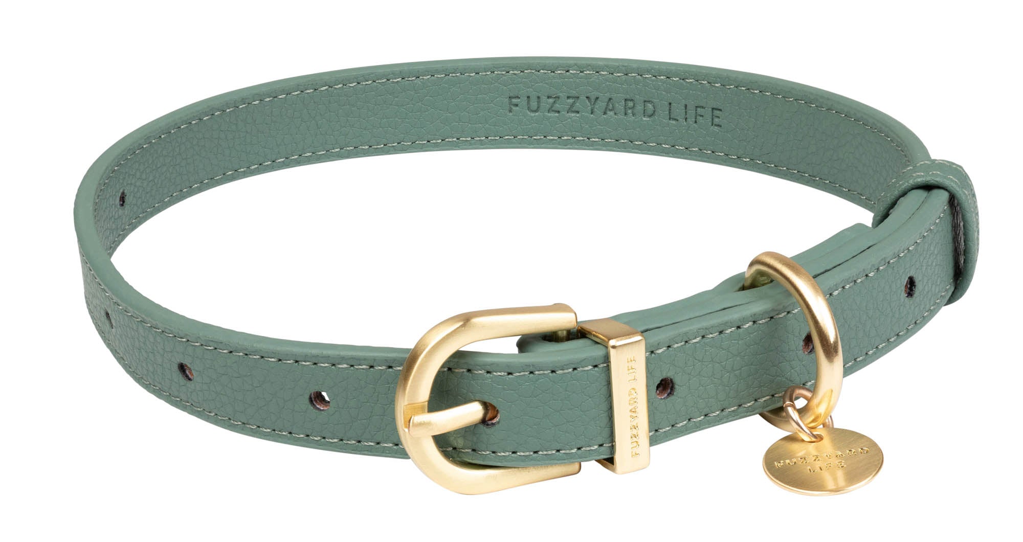 Fuzzyard Life Atelier Dog Collar - Myrtle Green