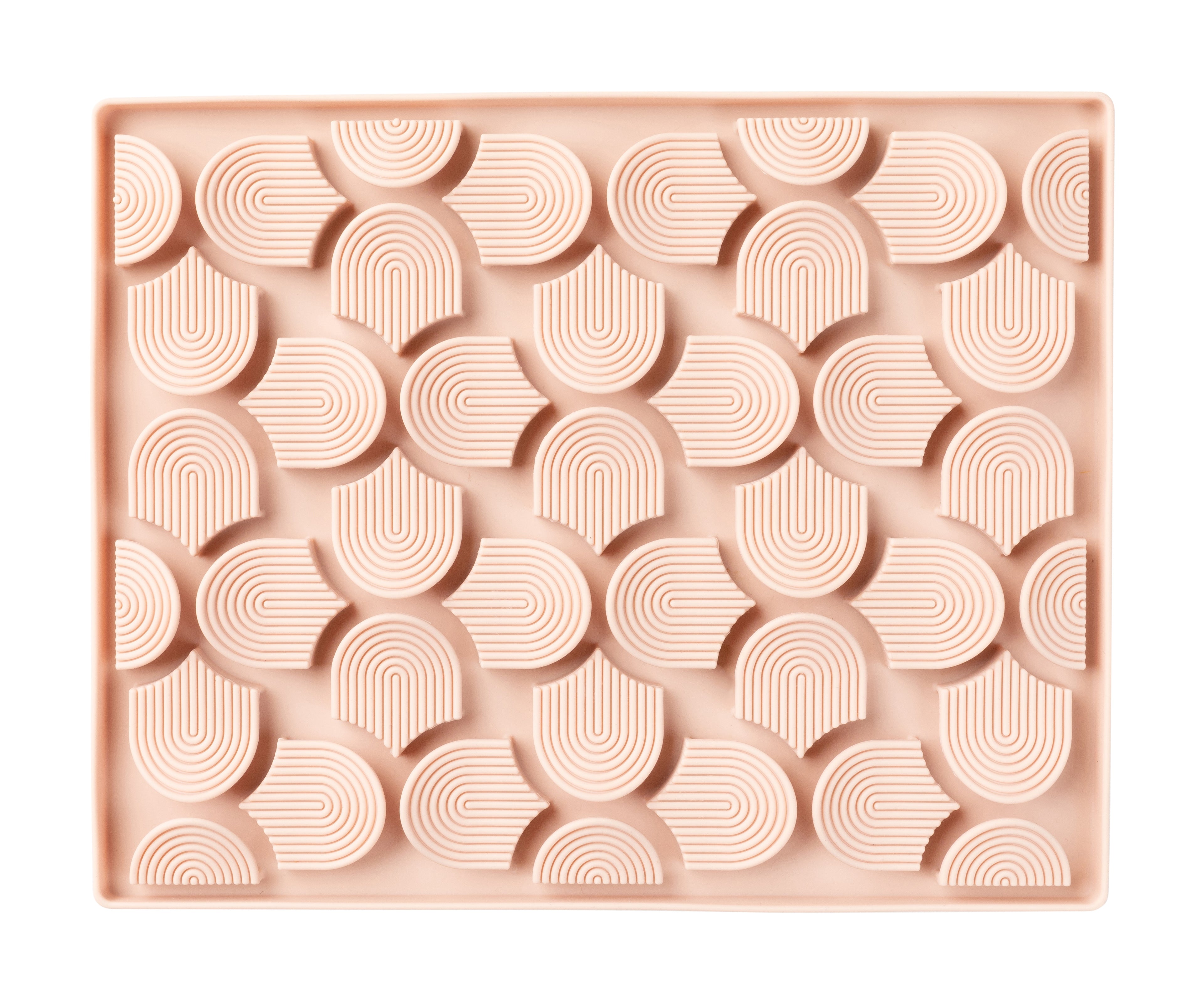 FuzzYard Life Hide & Treat Mat - Soft Blush Pink