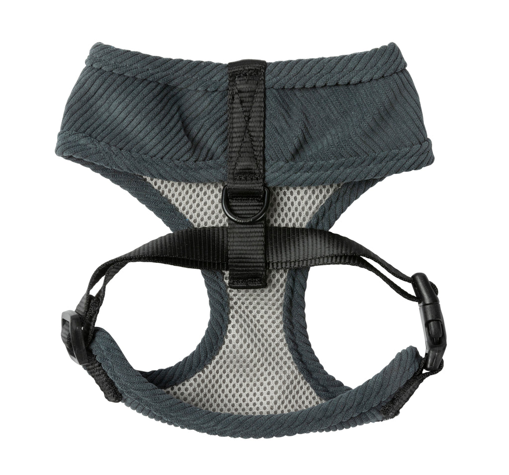 FuzzYard Life Corduroy Harness - Slate Grey