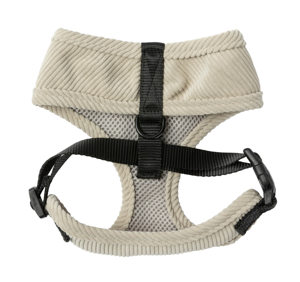 FuzzYard Life Corduroy Harness - Sand Stone
