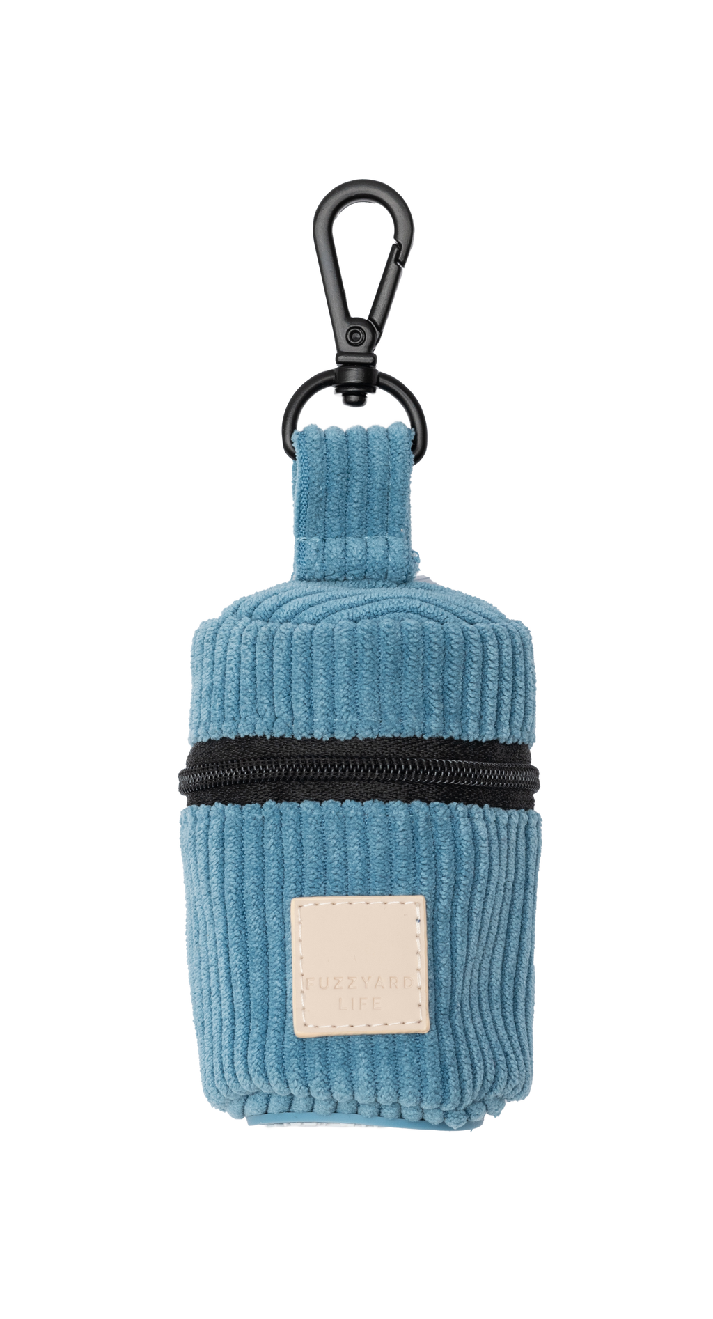 FuzzYard Life Corduroy Poop Bag Dispenser - French Blue