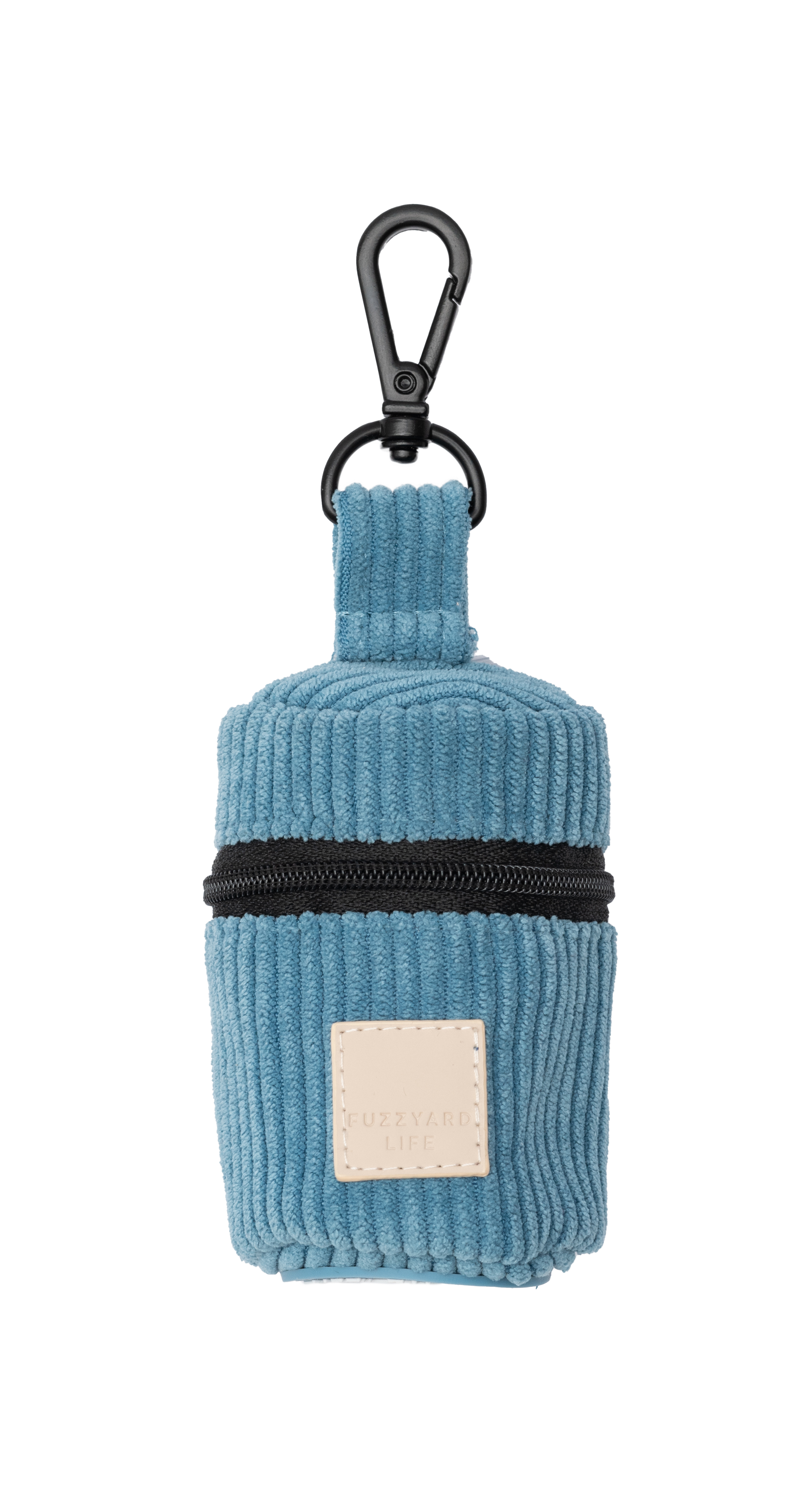FuzzYard Life Corduroy Poop Bag Dispenser - French Blue